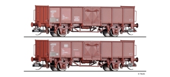 Tillig 502705 - TT - 2-tlg. Set Güterwagen Rübenzug, DB, Ep. IV<br>Tillig TT-Club-Teil 3